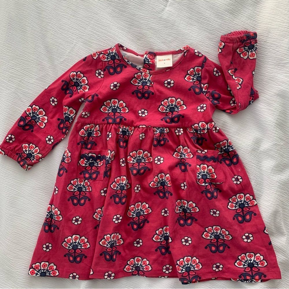 Jack and Milly girls Dress Infant 9-18 month (Australian size 1)